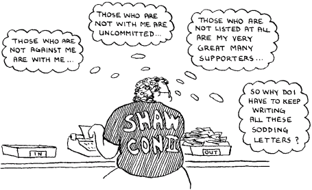 Cartoon: D. West